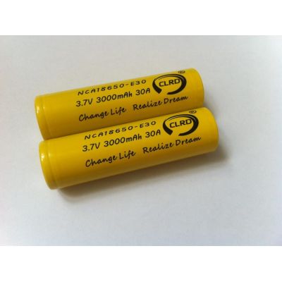 CLRD 30Amp 3000 mah 18650 Li Ion Battery